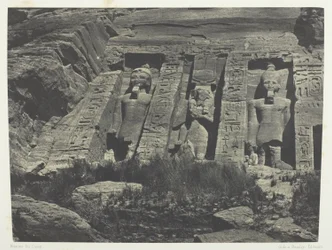 Ibsamboul, Part Méridionale Du Spéos D