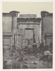Medinet-Habou, Propylaea of ​​Thutmoseum; Theben
