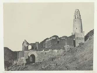 Bellal-moskeen i Bab Village, Nubia, 184951, trykt 1852.