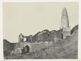 Bellal-moskeen i Bab Village; Nubien