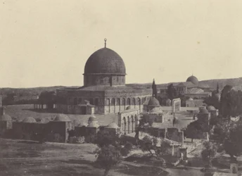 Palæstina. Jerusalem. Omar -moskeen
