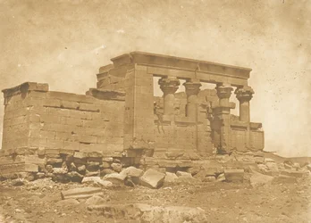 Pronaos af Temple of Déboude Parembole, 10. april 1850.