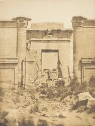 Propylaea af Thutmoseum, ved Medinet-habou Theben, 1849-50.