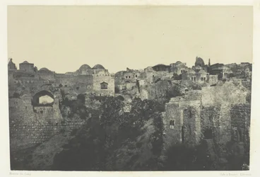 Western Quarter, Jerusalem, Palæstina, 184951, trykt 1852.