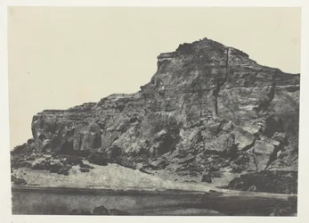 Anden katarakt, Dgebel-Aboucir; Nubien, plade 112 fra albummet "Egypte, Nubie, Palestine et Syrie" (1852)