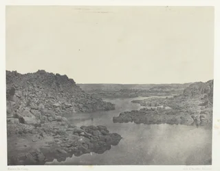 Udgang fra den første grå stær, Øvre Egypten, 184951, trykt 1852.