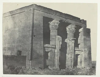 Temple De Dakkeh, Naos, Nubie, 184951, printed 1852.