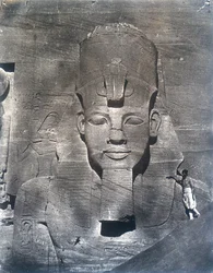 Den kolossale statue af Rameses II, 1852