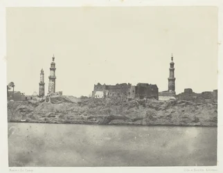 General View, Girgeh, Øvre Egypten, 184951, trykt 1852.