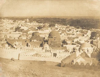 Oversigt over Siout-kirkegården, 1849-50.