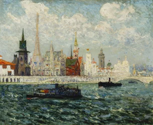 Pavillonerne, den internationale udstilling i Paris, 1900