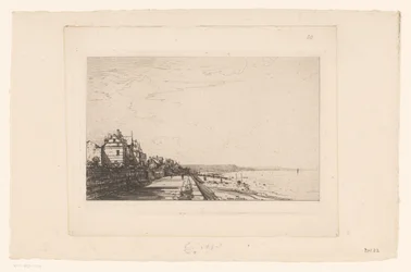 Udsigt over Villers Villers (Calvados) (titel på objekt)