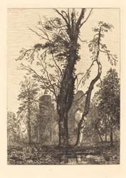 I en park