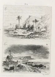 Afhandling om ætsning: Plade 5, 1866.