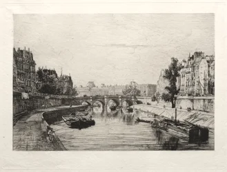 Udsigt fra Pont St. Michel