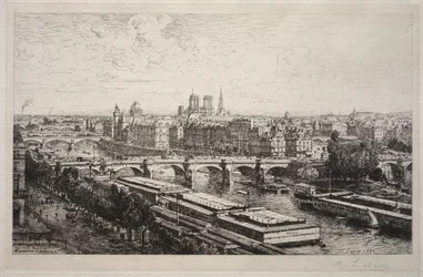 Udsigt fra Louvre