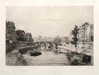 Udsigt taget fra Pont S. Michel.