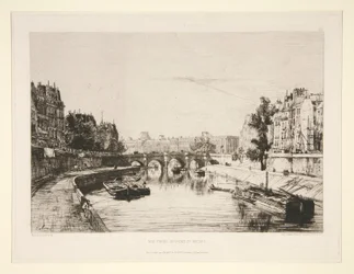 Udsigt taget fra Pont Saint-Michel
