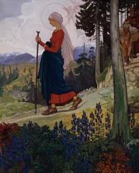 Marys gåtur over bjergene