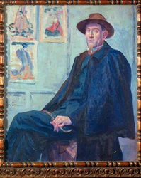 Felix Feneon, kunstkritiker og samler (prustende)