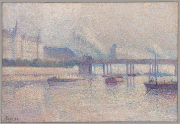 Bredden af Seine-floden i Paris