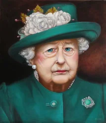 The Widow, 2022 (olie på lærred)