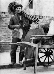 Skorstensfejer, London, 1926-1927.