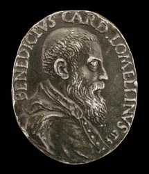 Benedetto Lomellini af Genova, 1517-1579, kardinal 1565 [forside].