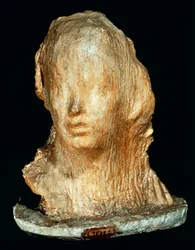 Ecce Puer (Se barn), ca. 1906, Medardo Rosso (1858-1928), gips, 52x42x32 cm