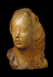 Ecce Puer (Her er barnet). Voksskulptur af Medardo Rosso (1858-1928) 1906 Piacenza, Ricci-Oddi kommunale galleri for moderne kunst
