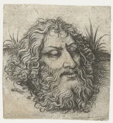 Hovedet af Johannes Døberen eller Goliat