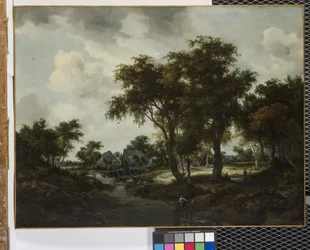 Vandmøllen (The Trevor Landscape) (olie på lærred)