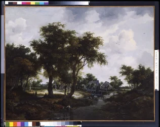 Vandmøllen (The Trevor Landscape) (olie på lærred)