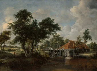 Vandmøllen med det store røde tag, 166265.