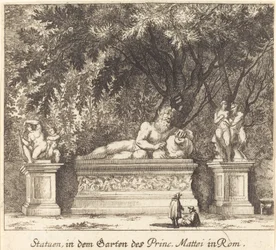 Prins Matteis haver, Rom