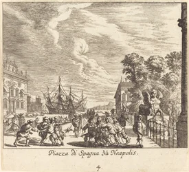 Spanske Trappe, Napoli