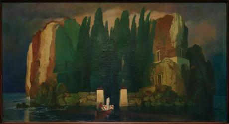 Dødeøen (kopi efter A. Böcklin)