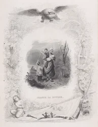 Jeanne the Redhead, fra The Songs of Béranger, 1829.