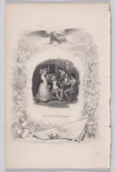 Den gode gamle mand fra Bérangers sange, 1829.