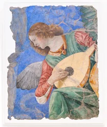 Musikskabende engle, omkring 1480 (fresko)