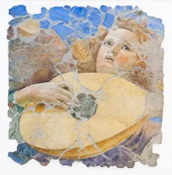 Musikskabende engle, omkring 1480