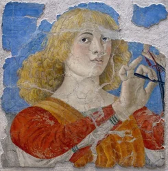 Musiker-engel af Melozzo da Forli, ca. 1480 (fresco)