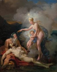Venus Healing Aeneas, omkring 1820.