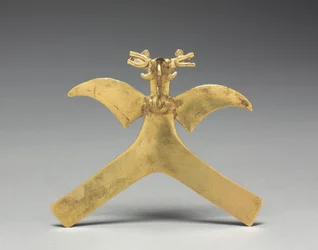 Fuglevedhæng, ca. 1000-1550 (støbt guld)