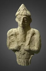 Nergal den mesopotamiske krigsgud, ca. 800-700 f.Kr