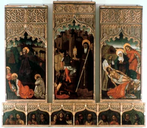 Triptykon af Santa Clara, 1486