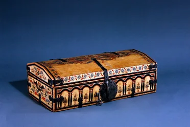 Trunk (malet læder på træ)