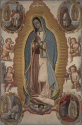 Jomfru af Guadalupe, ca. 1700 (olie på lærred)