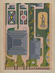 Ward and Green Gardens, ca. 1936.