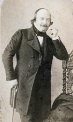 Portræt af Francois Marcellin Certain af Canrobert? (1809-1895) Fotografi af Mayer og Pierson